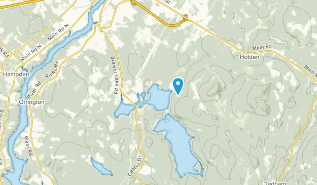 Orrington, Maine Map