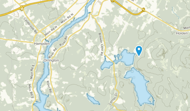 Orrington, Maine Map