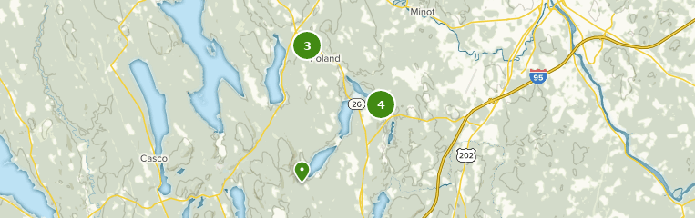 Best Trails Near Poland, Maine 