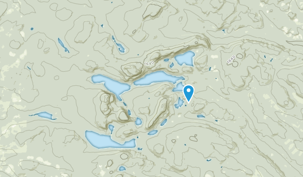 Portage, Maine Map