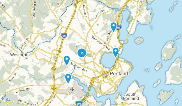 Portland, Maine Map