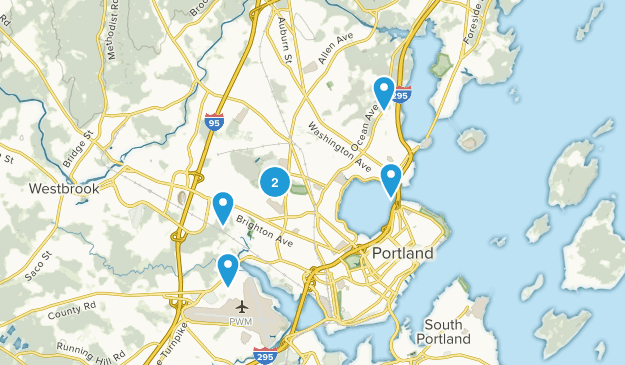 Portland, Maine Map