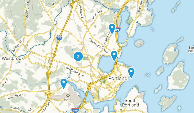 Portland, Maine Map