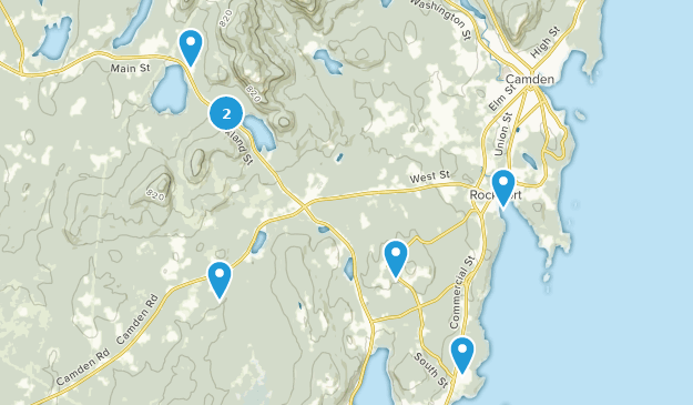 Rockport, Maine Map