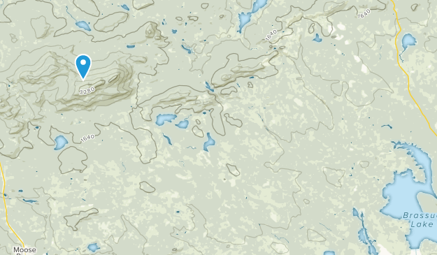Rockwood, Maine Map