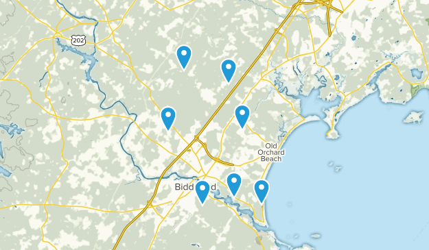 Saco, Maine Map