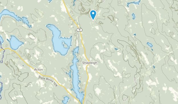 Shapleigh, Maine Map