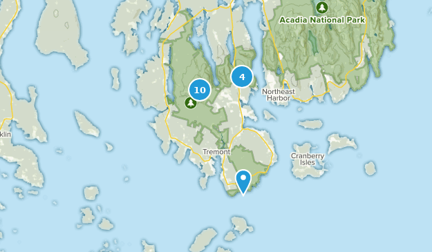 Southwest Harbor, Maine Map