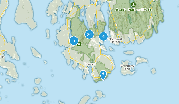 Southwest Harbor, Maine Map