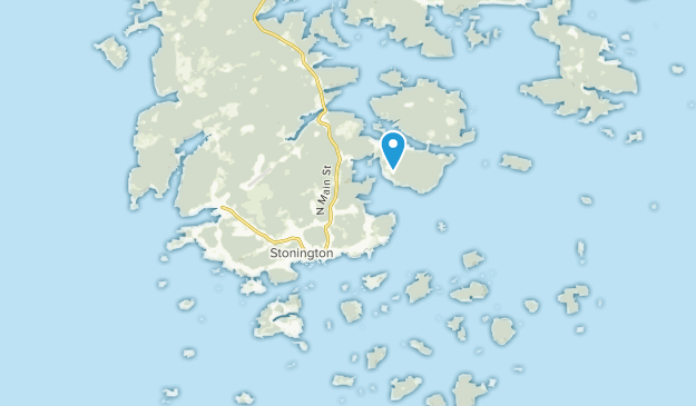 Stonington, Maine Map