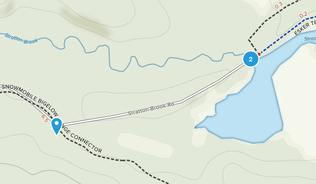 Stratton, Maine Map