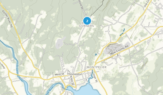 Thomaston, Maine Map