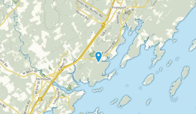 Todds Corners, Maine Map