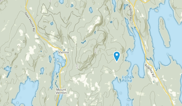 Vienna, Maine Map