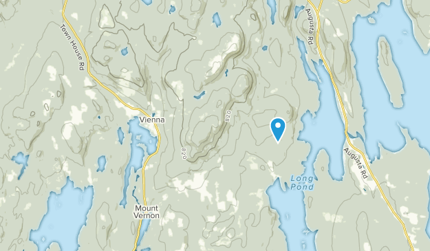 Vienna, Maine Map