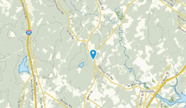Walnut Hill, Maine Map