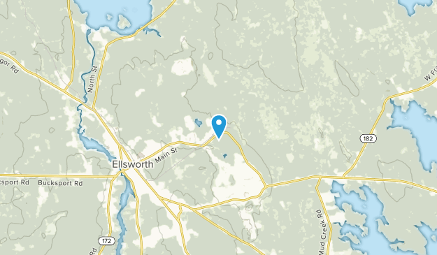 Washington Junction, Maine Map