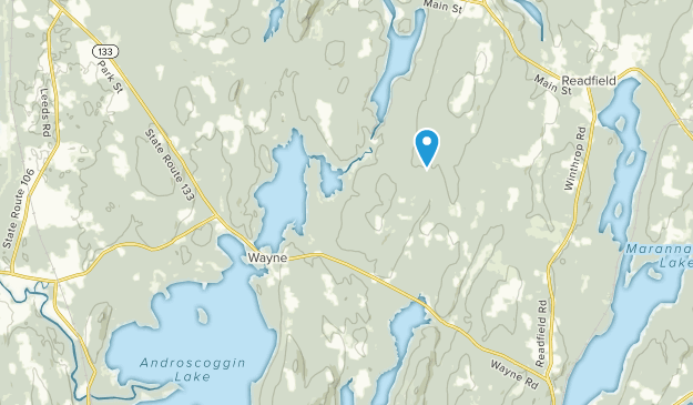 Wayne, Maine Map