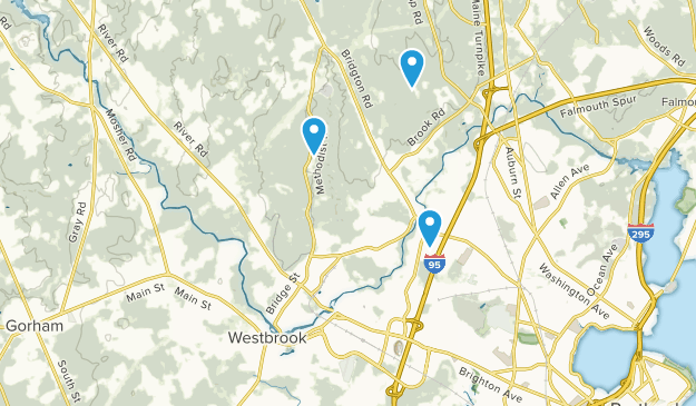 Westbrook, Maine Map