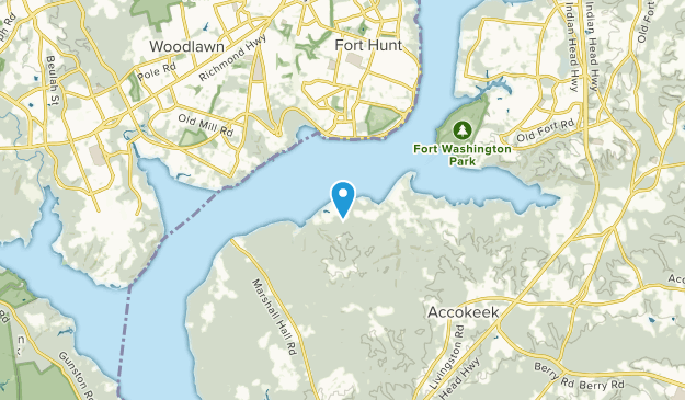 Accokeek, Maryland Map