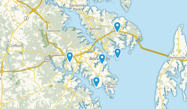 Annapolis, Maryland Map