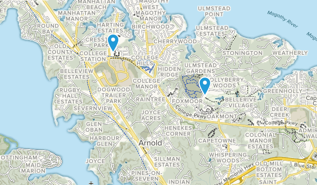 Arnold, Maryland Map