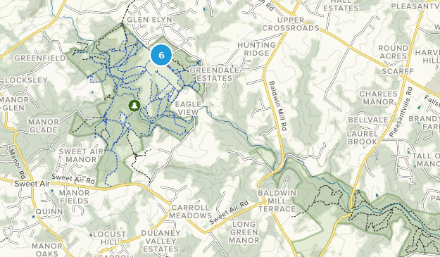 Baldwin, Maryland Map