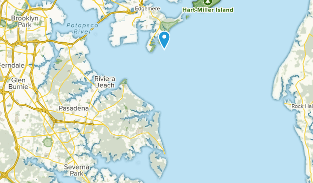 Baywood Mobile Home Park, Maryland Map