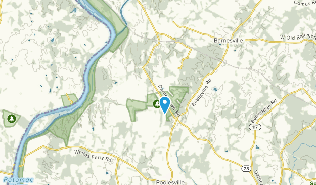 Beallsville, Maryland Map