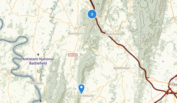 Boonsboro, Maryland Map