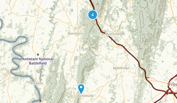 Boonsboro, Maryland Map