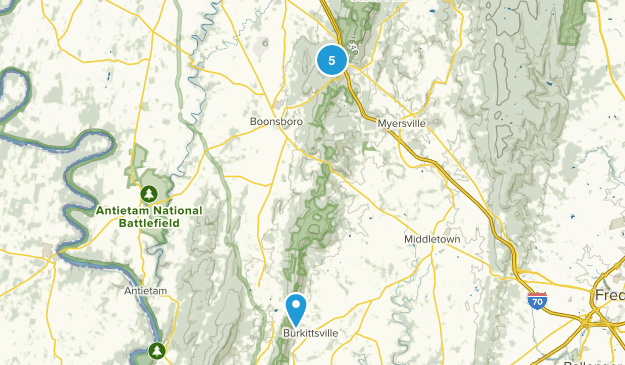 Boonsboro, Maryland Map