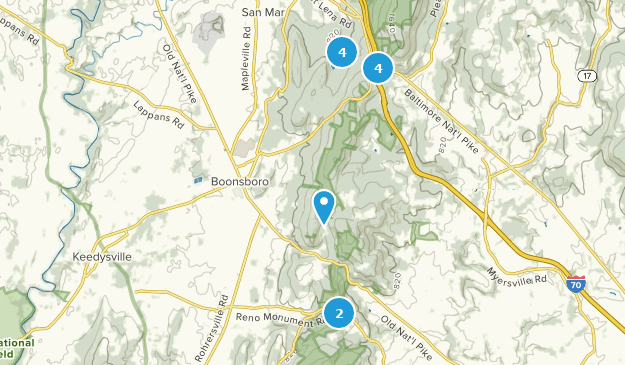 Boonsboro, Maryland Map