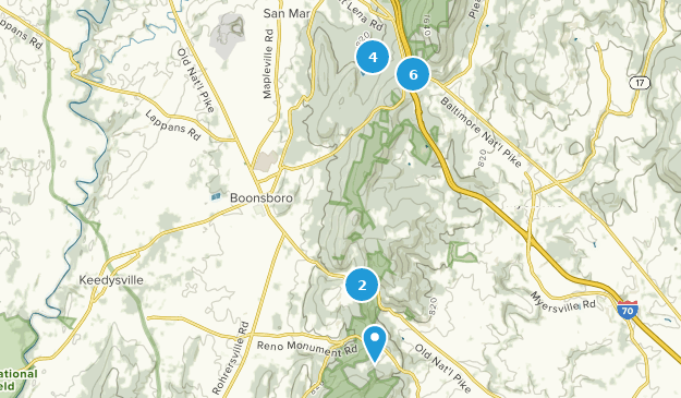 Boonsboro, Maryland Map