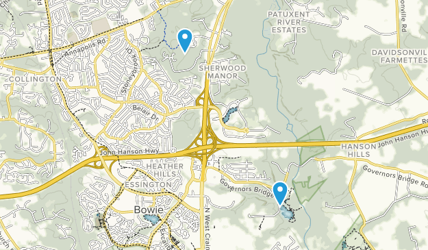 Bowie, Maryland Map