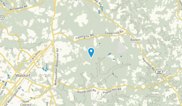 Brandywine, Maryland Map