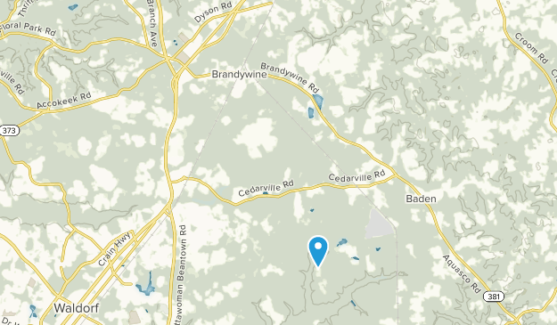 Brandywine, Maryland Map