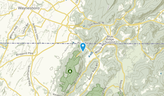 Cascade, Maryland Map