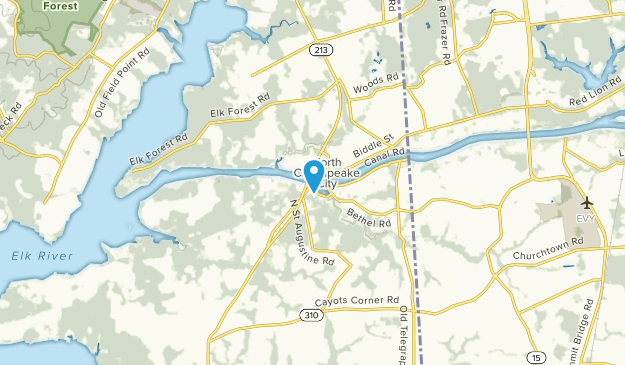 Chesapeake City, Maryland Map