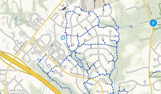 Clarksville, Maryland Map