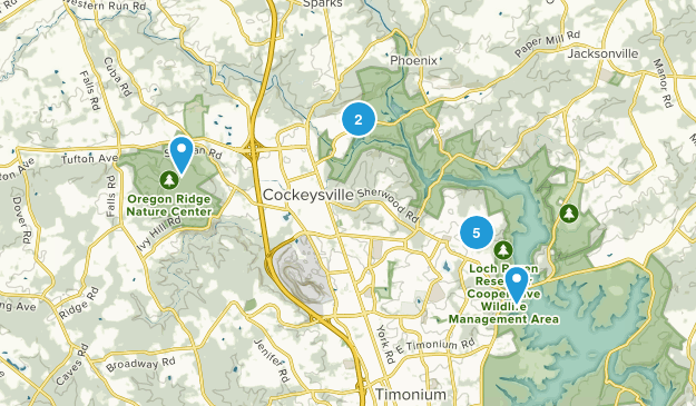 Cockeysville, Maryland Map