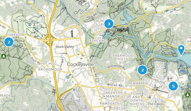 Cockeysville, Maryland Map