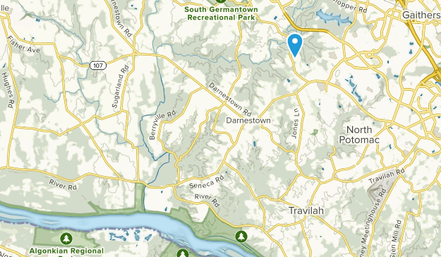 Darnestown, Maryland Map