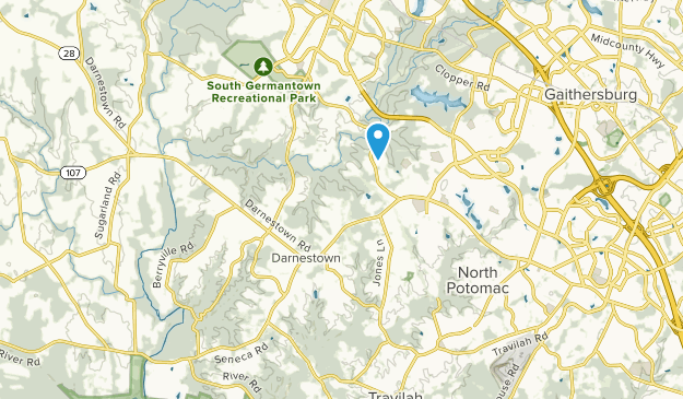 Darnestown, Maryland Map