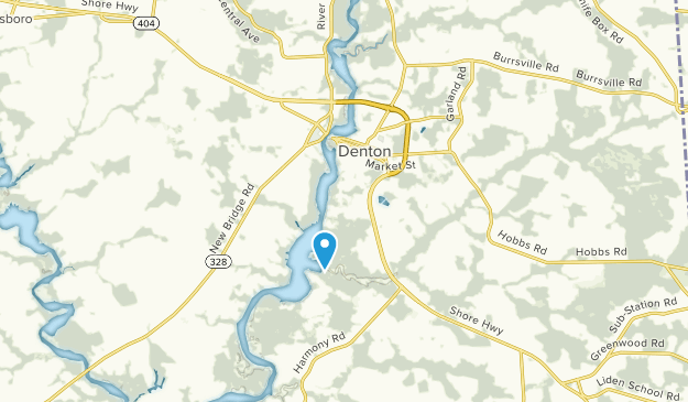 Denton, Maryland Map