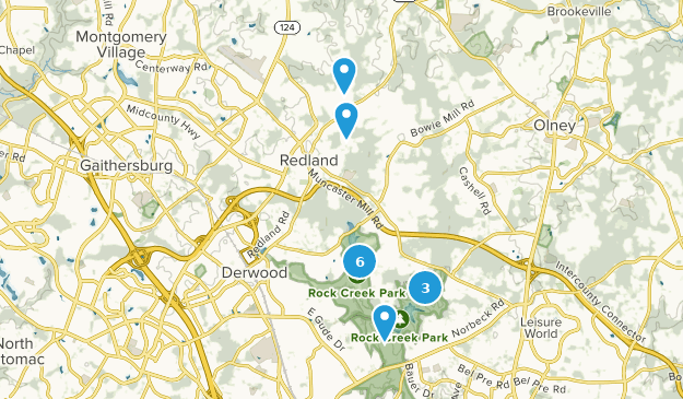 Derwood, Maryland Map