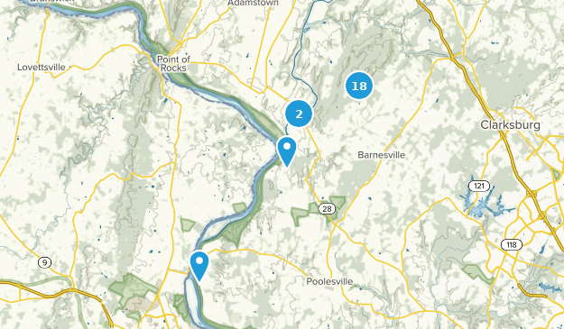 Dickerson, Maryland Map