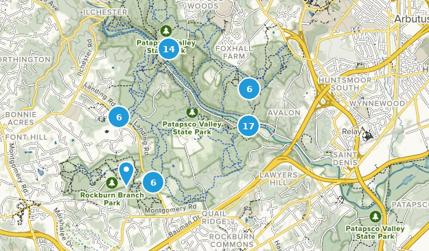 Elkridge, Maryland Map