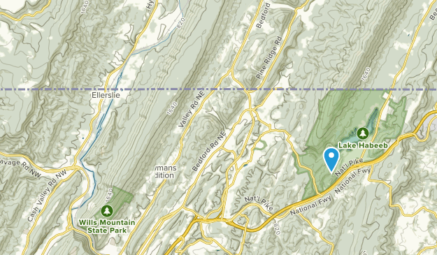 Ellerslie, Maryland Map