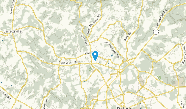 Forest Hill, Maryland Map